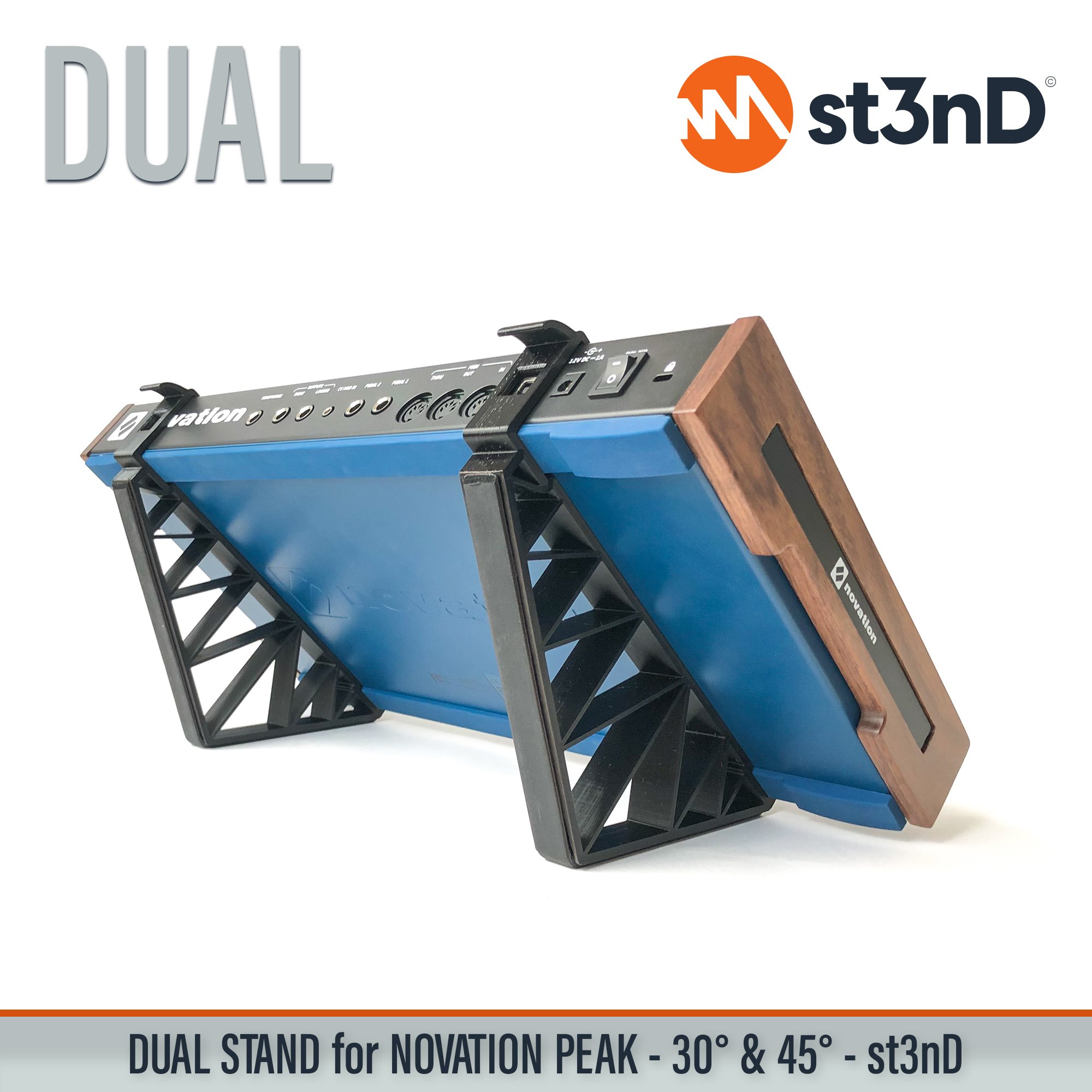NOVATION PEAK DUAL STAND 30° and 45° – Shipping Worldwide