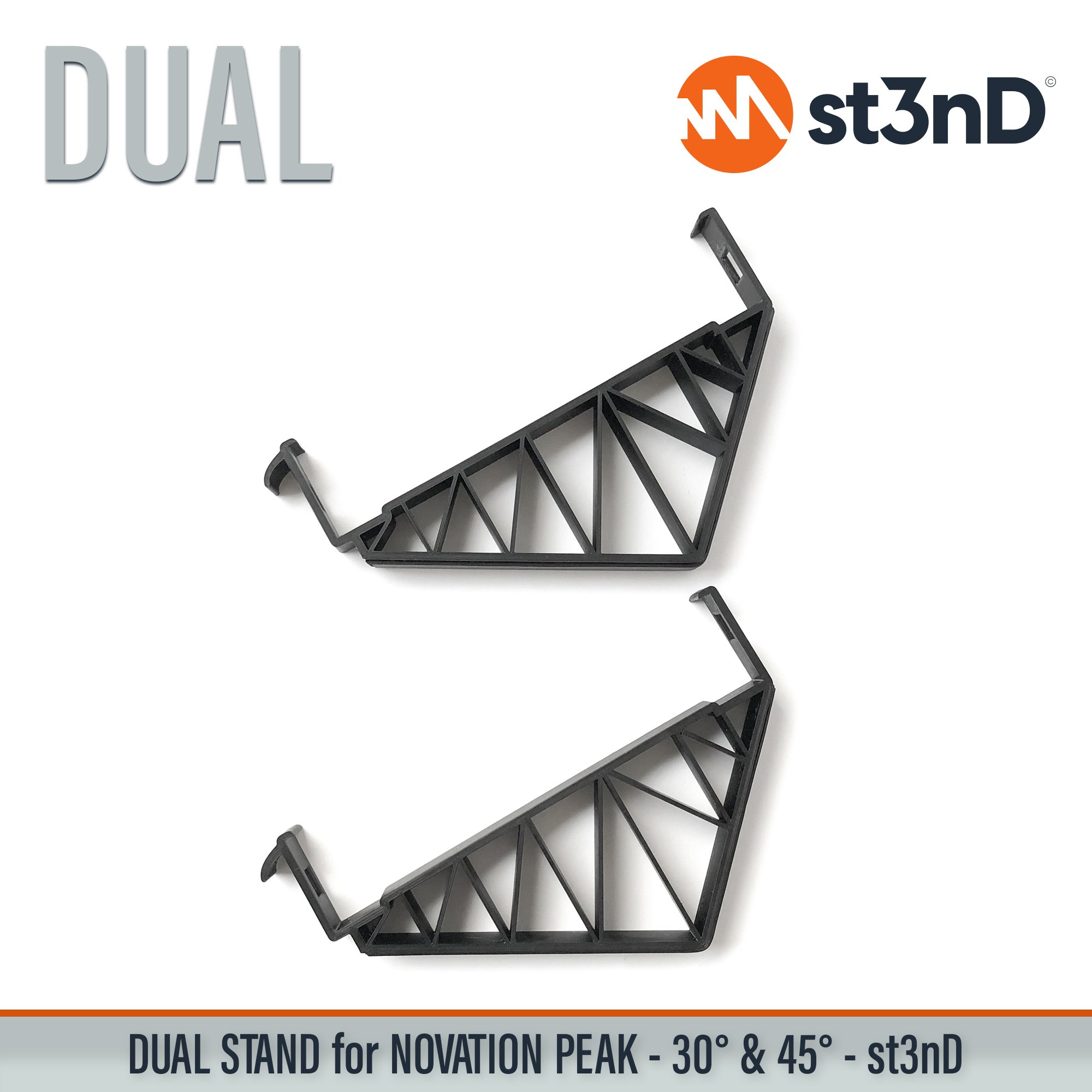 desktop synth novation Novation PEAK PEAK portable st3nD stable stand standalone synth strong studio gear sturdy tilted