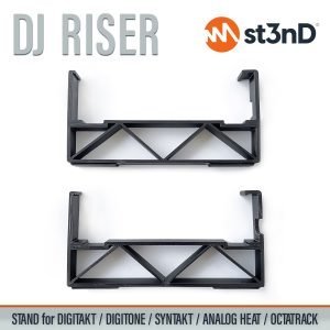 st3nD dj riser 3D printed stand for Elektron Digitakt / Digitone / Syntakt / Analog Heat Mk1 & Mk2 / Octatrack Mk2, alternate product photo