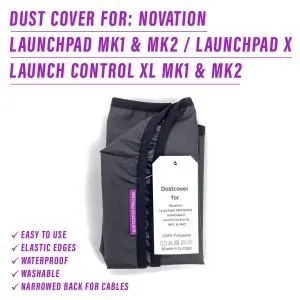 st3nD dust cover for Novation Launchpad (Mk1 / Mk2 / X) and Launch Control XL (Mk1 / Mk2), alternate product photo
