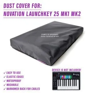 st3nD dust cover for Novation Launchkey 25 (Mk1 & Mk2) (synth)