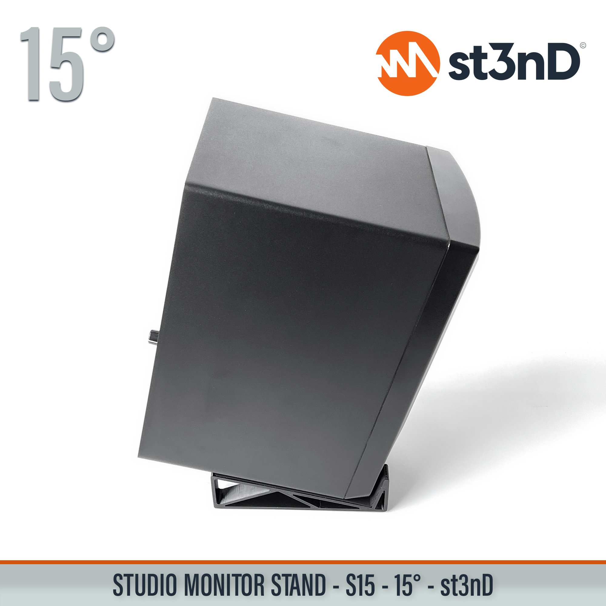 home studio music production passive monitors portable producer producer device st3nD stable stand strong studio hardware sturdy tilted
