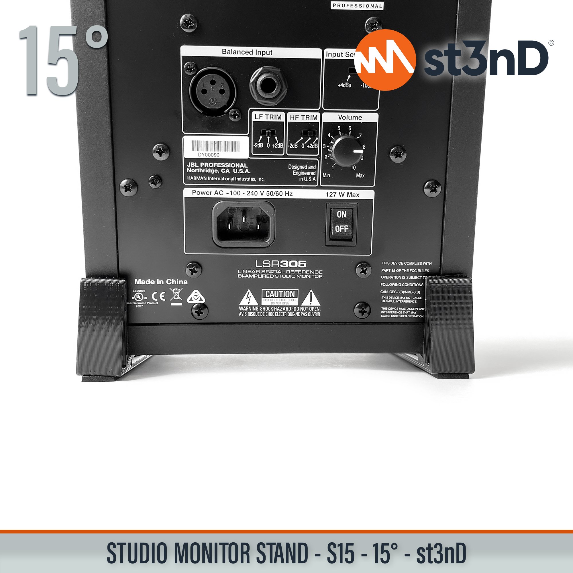 home studio music production passive monitors portable producer producer device st3nD stable stand strong studio hardware sturdy tilted