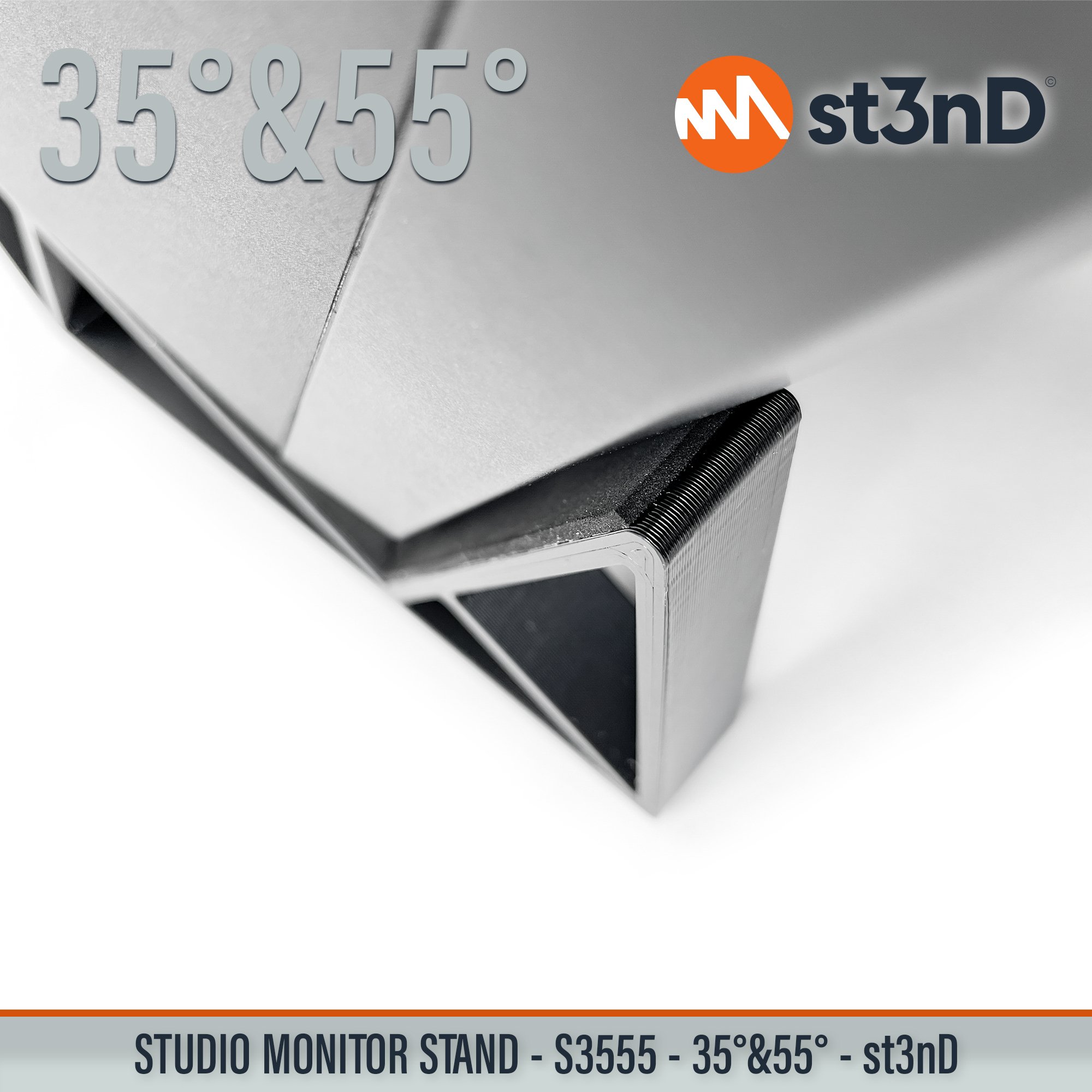 home studio music production passive monitors portable producer producer device st3nD stable stand strong studio hardware sturdy tilted