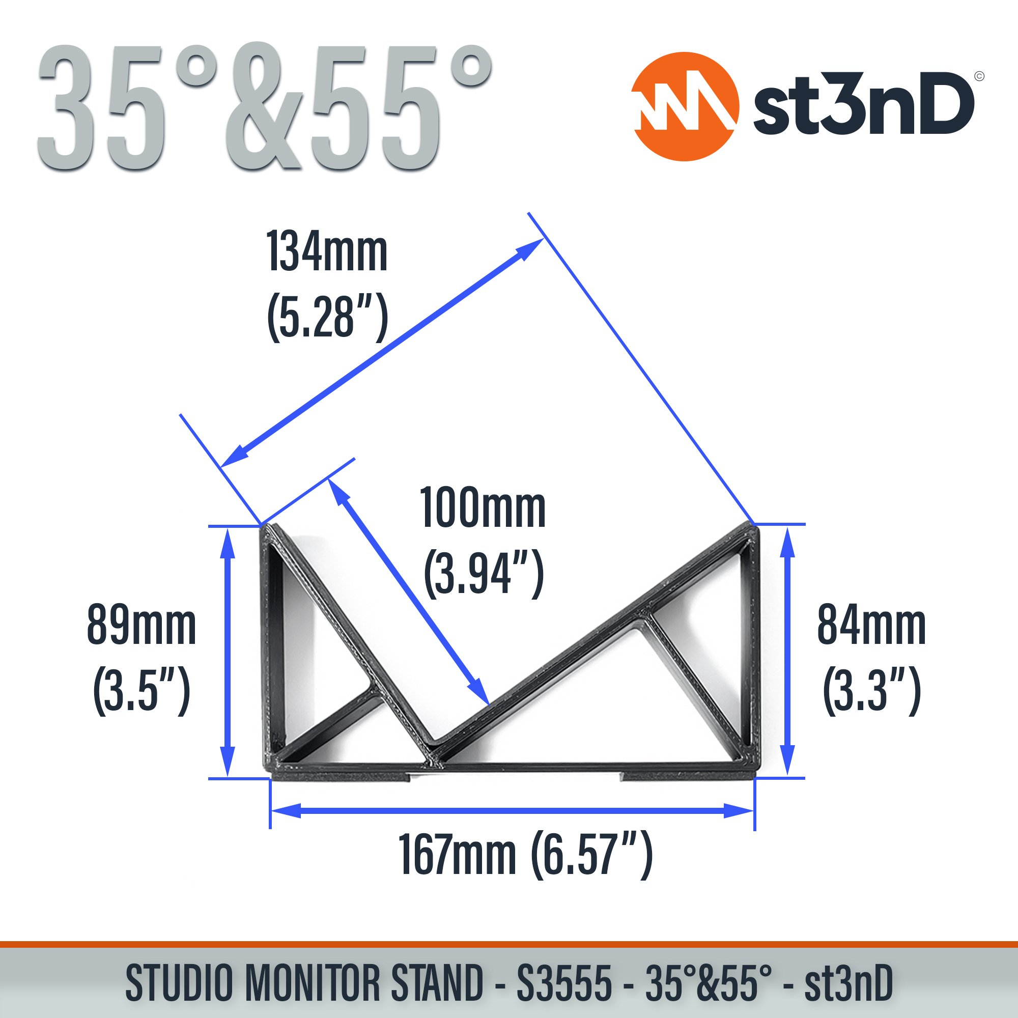 home studio music production passive monitors portable producer producer device st3nD stable stand strong studio hardware sturdy tilted