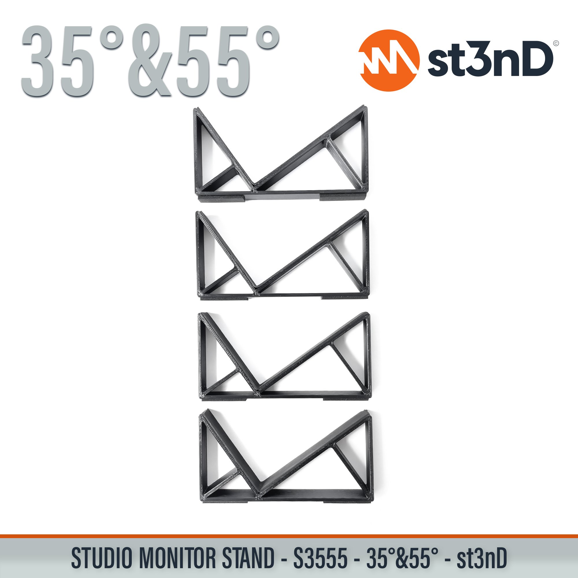 home studio music production passive monitors portable producer producer device st3nD stable stand strong studio hardware sturdy tilted