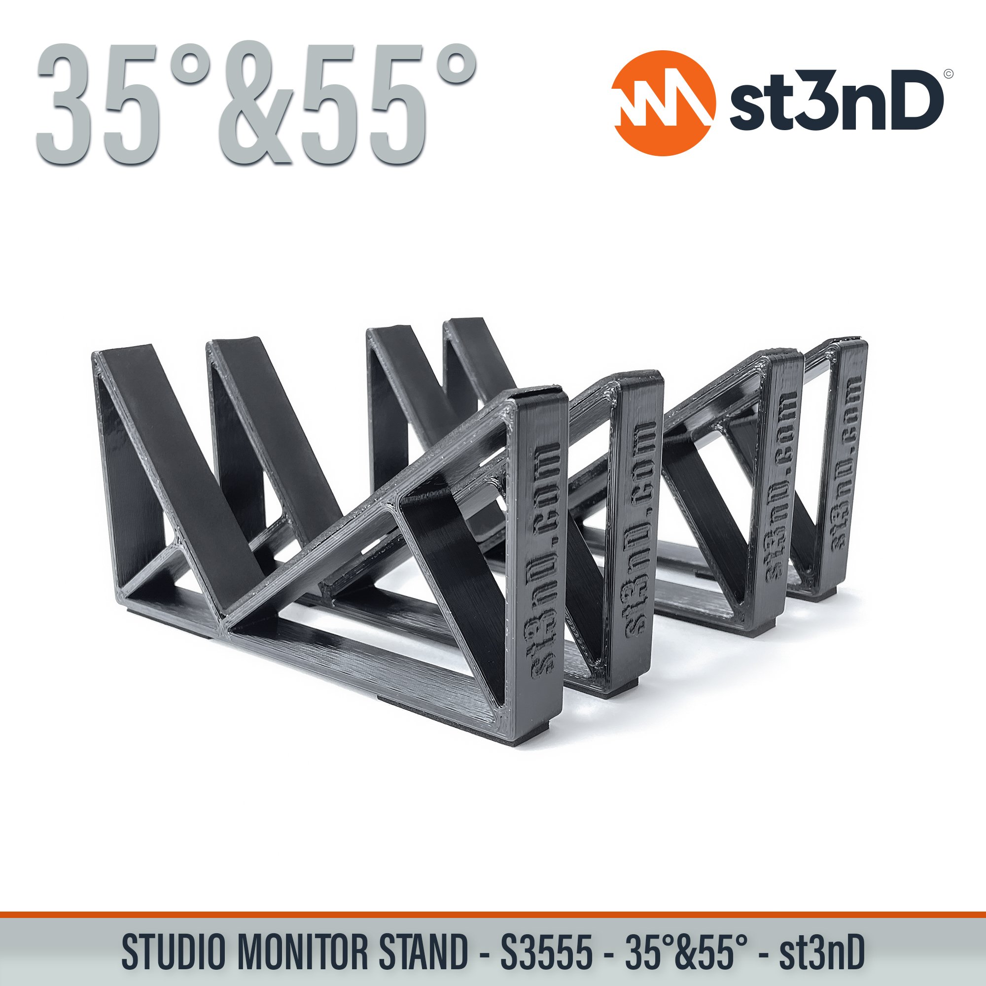 home studio music production passive monitors portable producer producer device st3nD stable stand strong studio hardware sturdy tilted