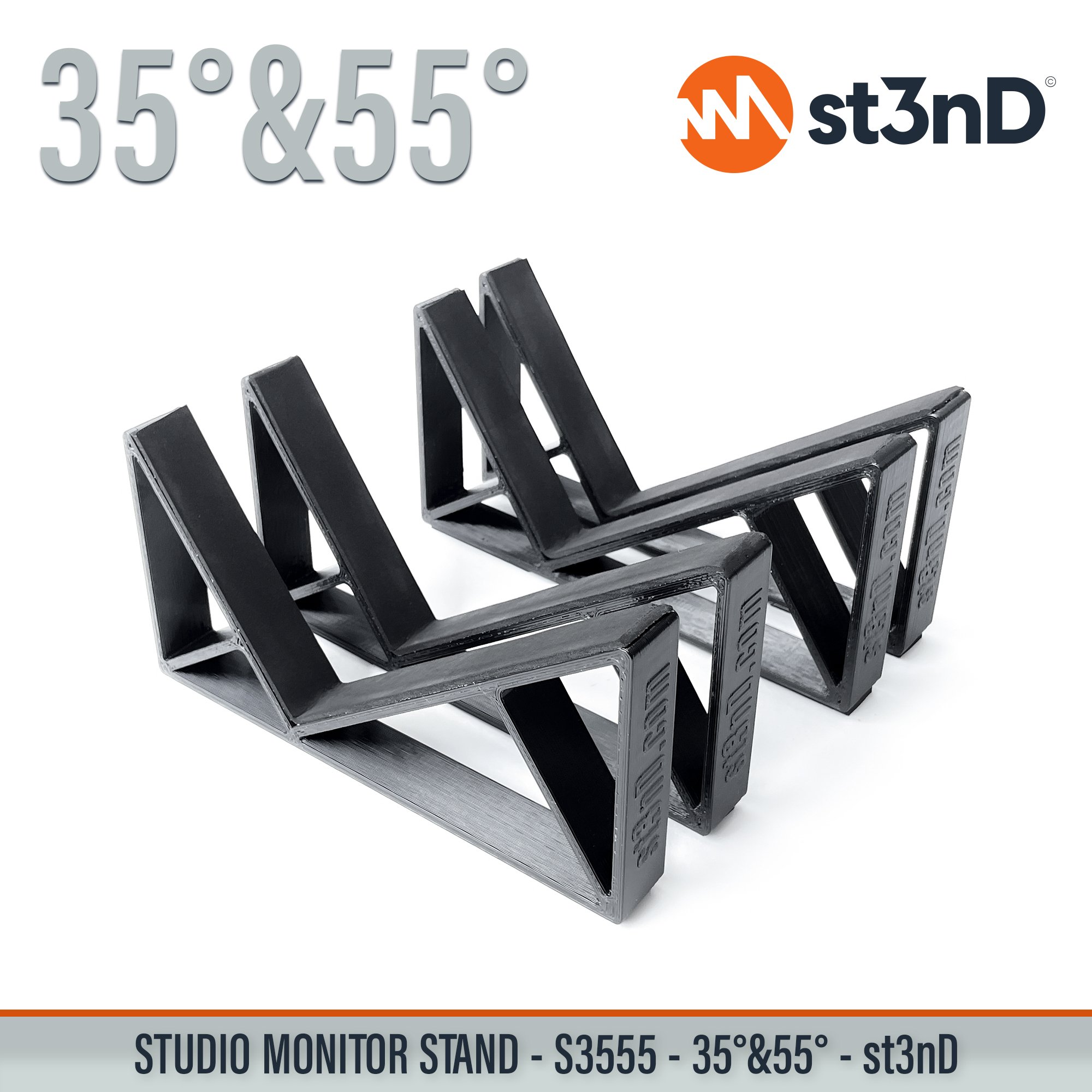 home studio music production passive monitors portable producer producer device st3nD stable stand strong studio hardware sturdy tilted