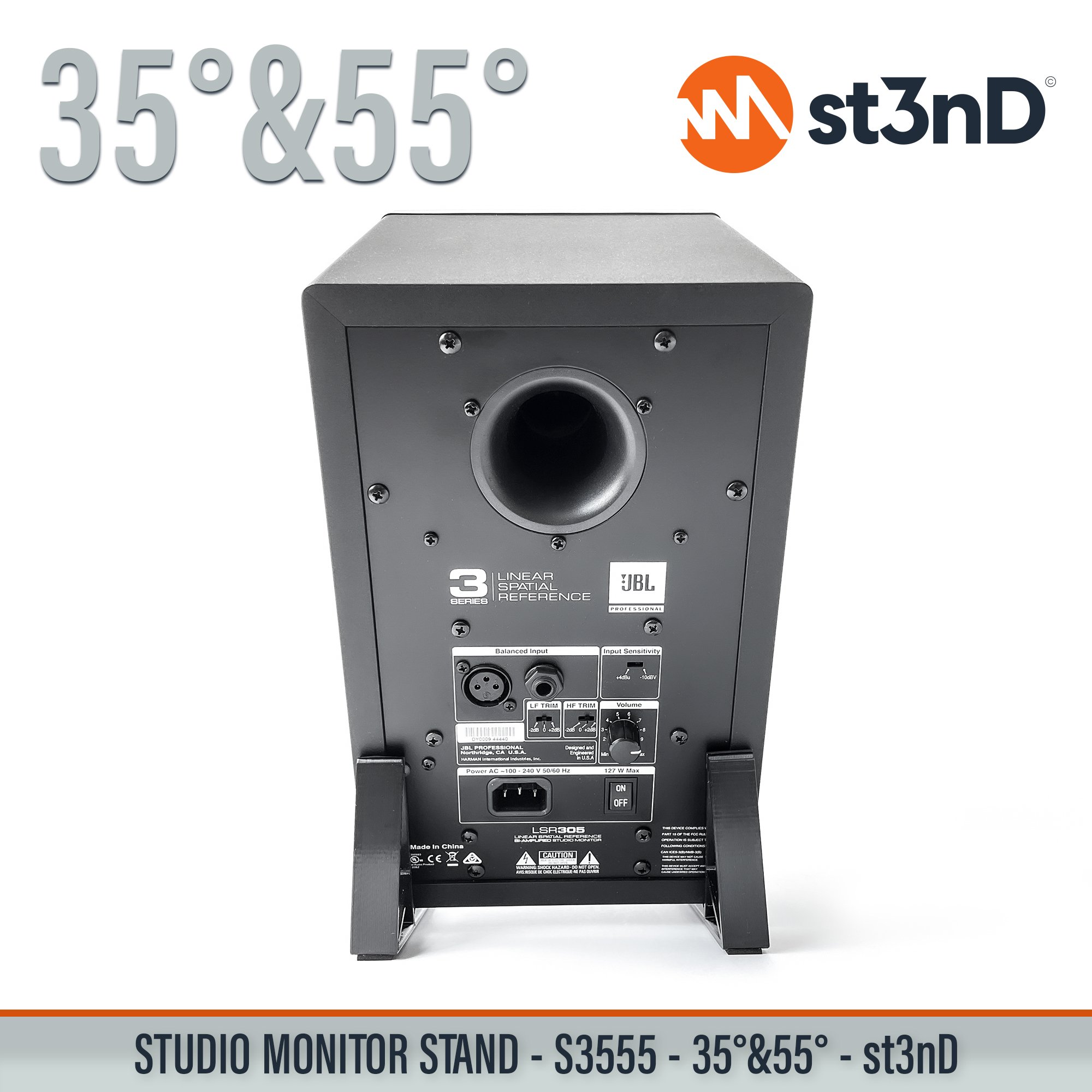 home studio music production passive monitors portable producer producer device st3nD stable stand strong studio hardware sturdy tilted