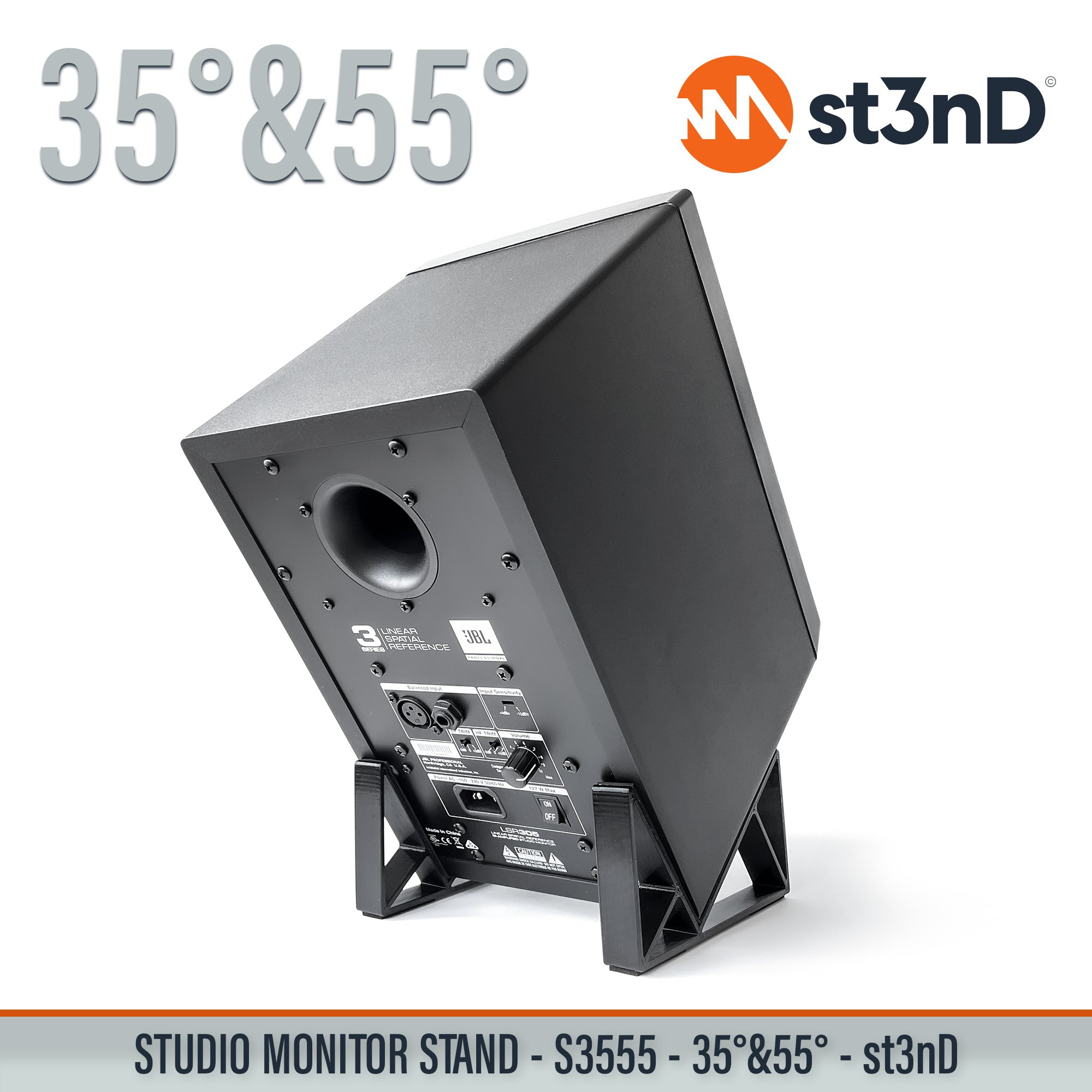 home studio music production passive monitors portable producer producer device st3nD stable stand strong studio hardware sturdy tilted