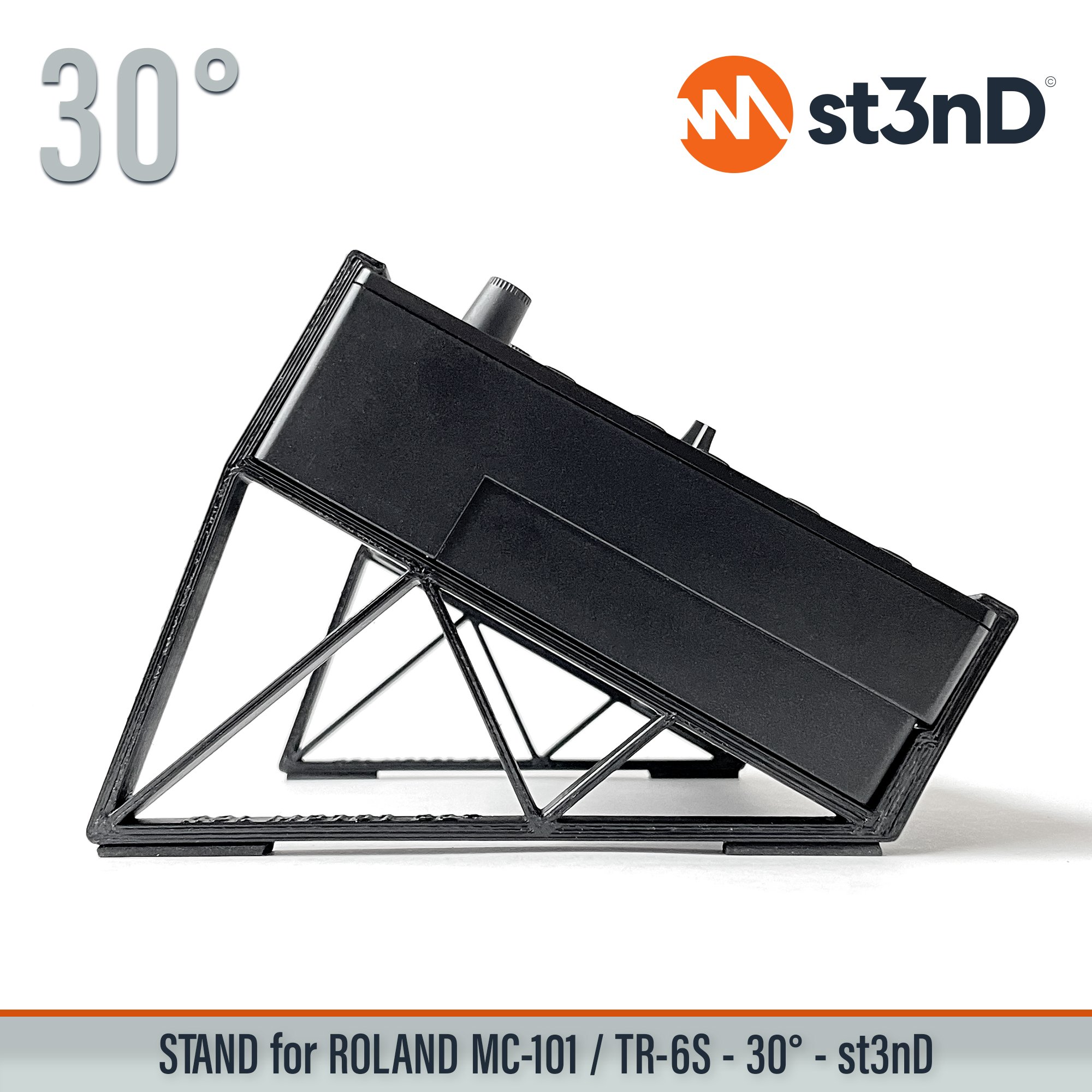 aira mc101 portable roland roland mc101 ROLAND tr6s st3nD stand strong studio gear sturdy tilted tr6s roland vt-4