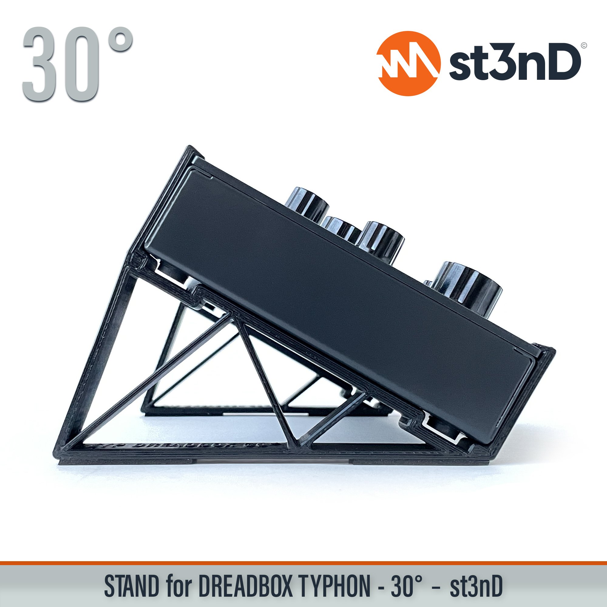 dreadbox dreadbox typhon instrument accessory portable st3nD stable stand strong sturdy synth synth accesory tilted typhon analog synth