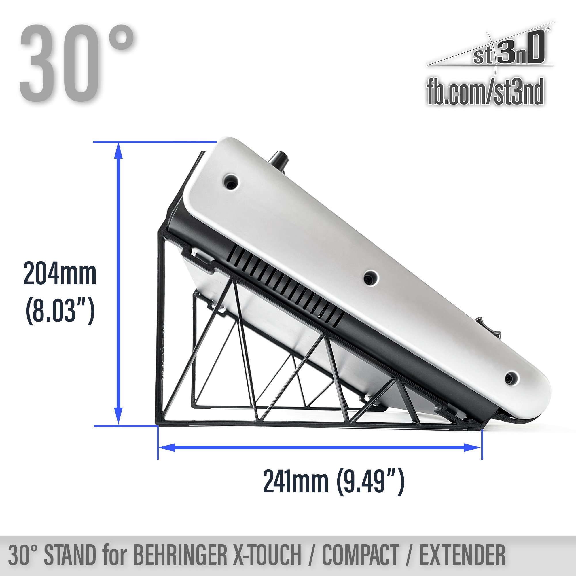 behringer behringer xtouch portable st3nD stable stand strong studio accessory sturdy tilted x-touch xtouch compact xtouch extender x touch