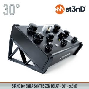 st3nD 3D printed stand for Erica Synths, ZEN Delay, 30 degree (Delay pedal)