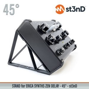 st3nD 3D printed stand for Erica Synths, ZEN Delay, 45 degree (Delay pedal)