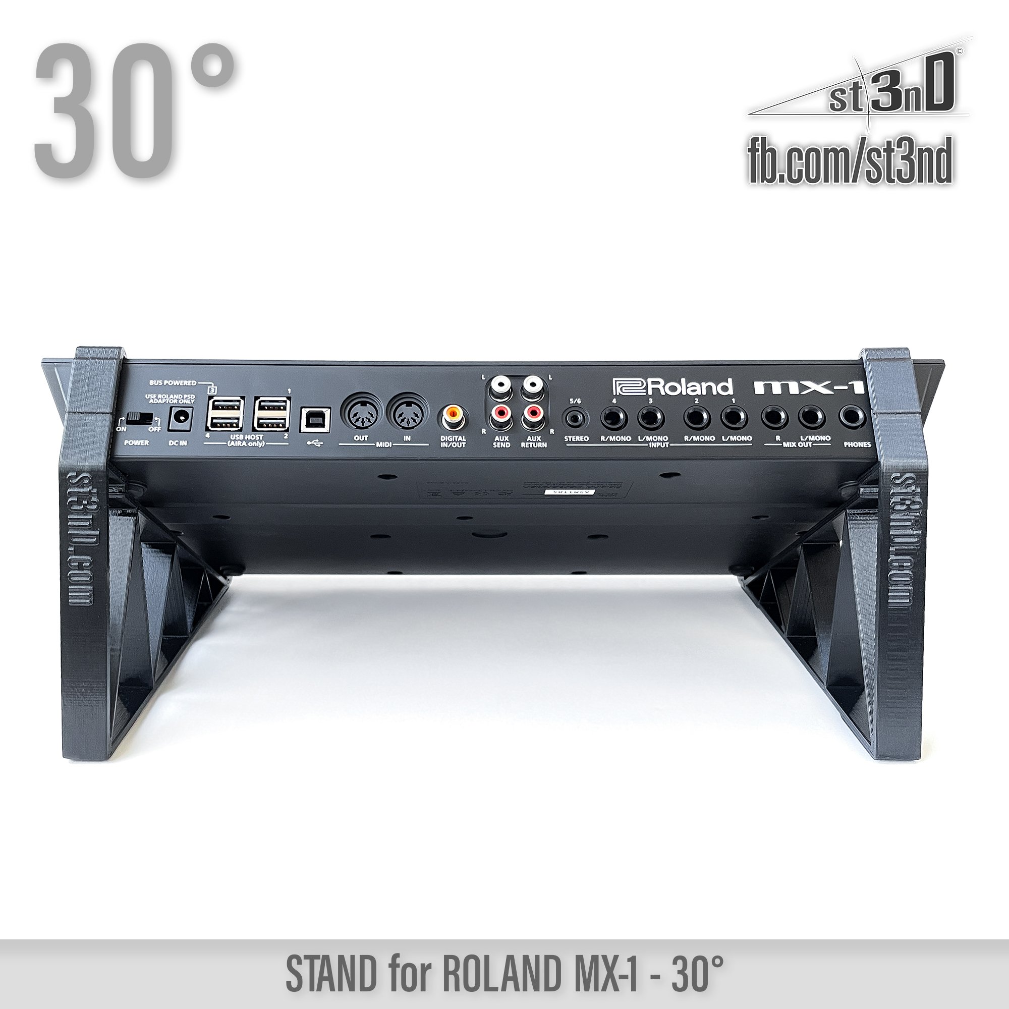 aira mx1 mixer portable portable mixer roland roland mx1 st3nD stand strong studio equipment studio gear sturdy tilted
