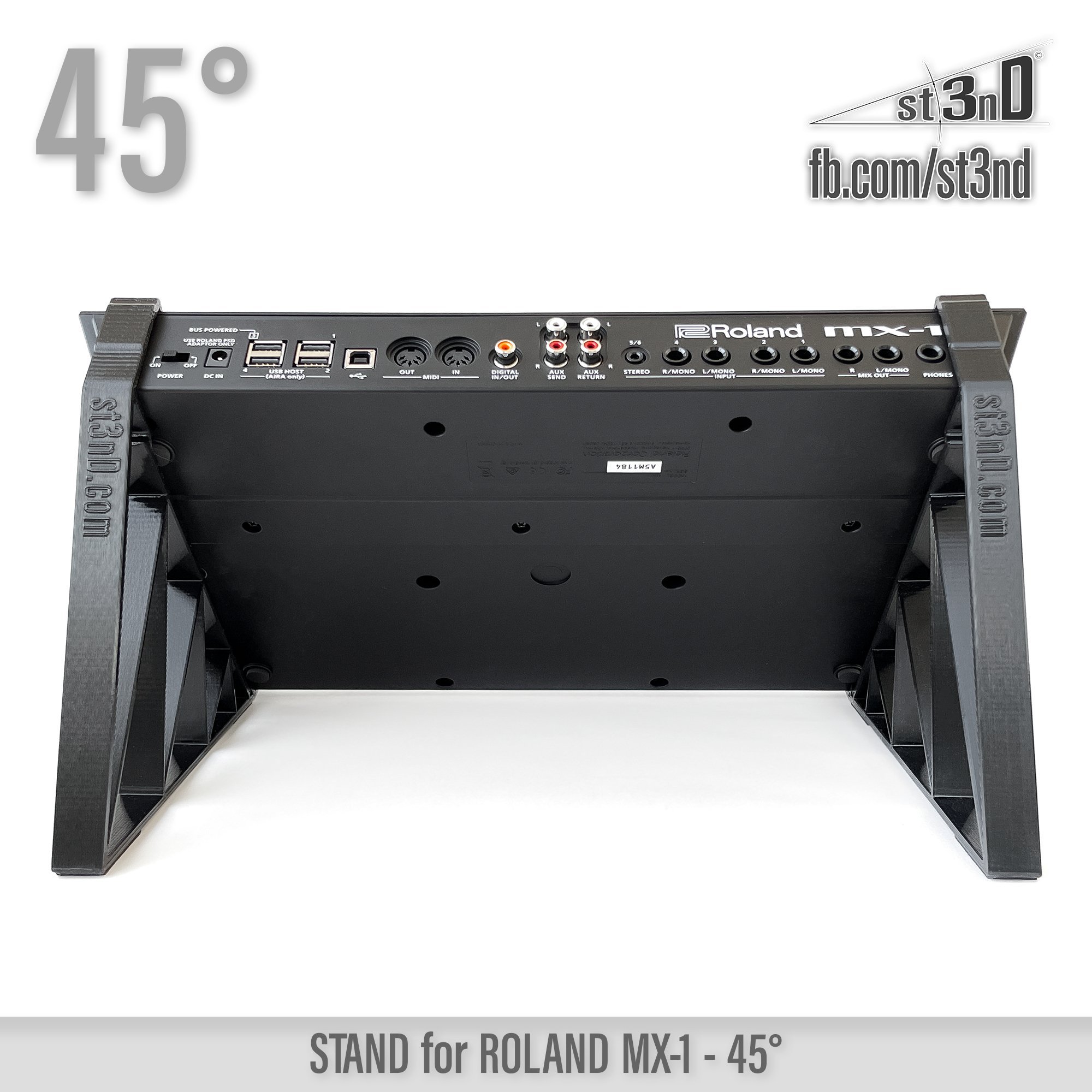 aira mx1 mixer portable portable mixer roland roland mx1 st3nD stand strong studio equipment studio gear sturdy tilted