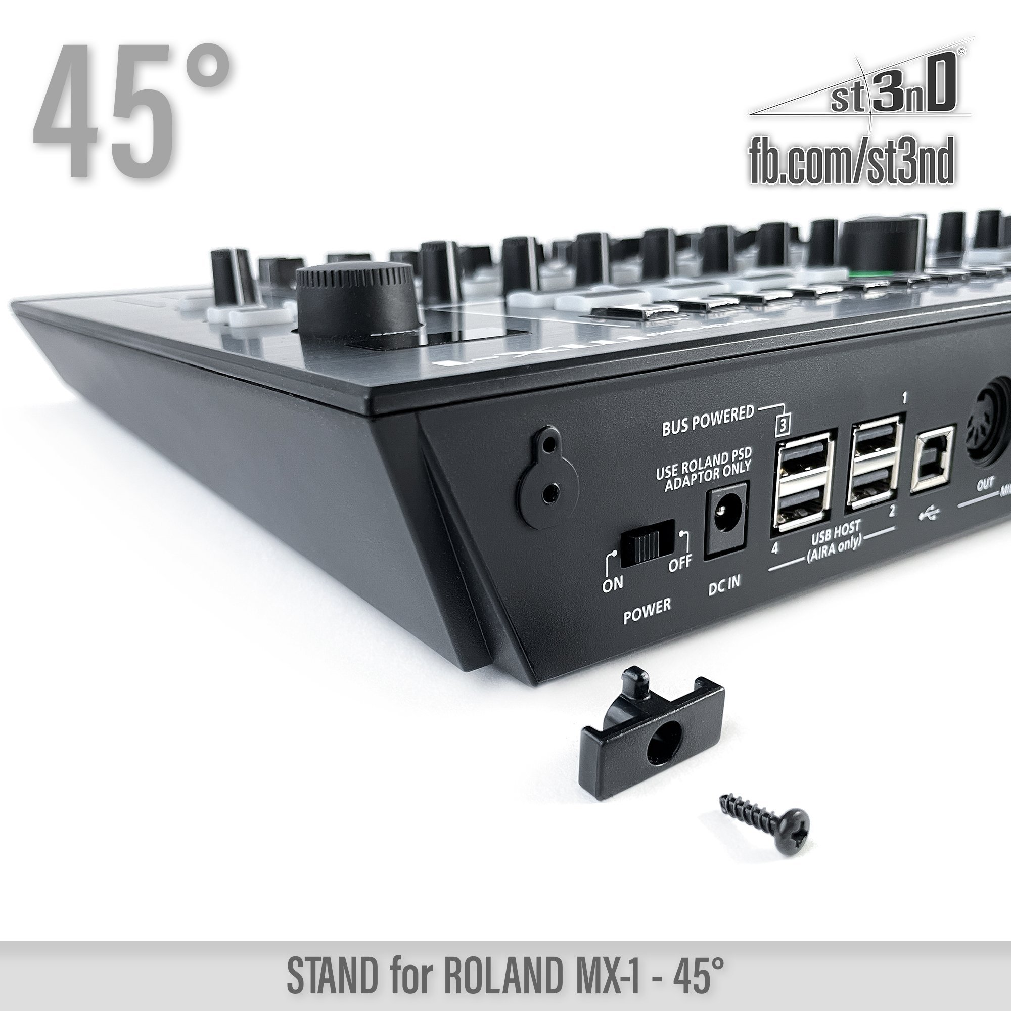 aira mx1 mixer portable portable mixer roland roland mx1 st3nD stand strong studio equipment studio gear sturdy tilted
