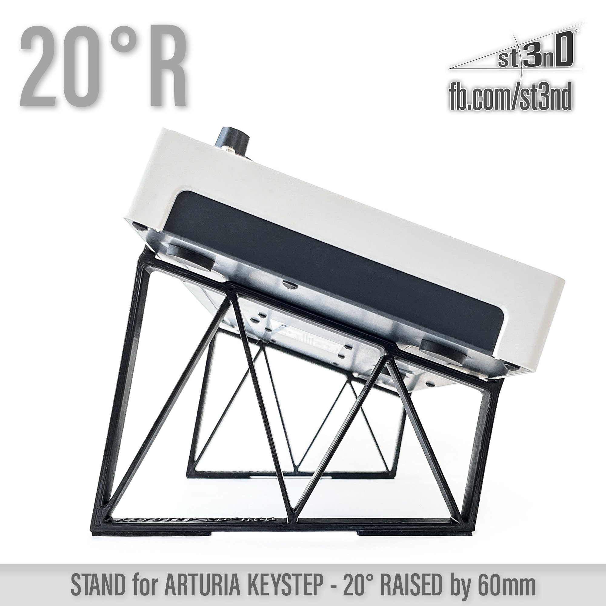 arturia ARTURIA Keystep daw controller Keystep portable sequencer st3nD stable stand strong studio accessory sturdy tilted