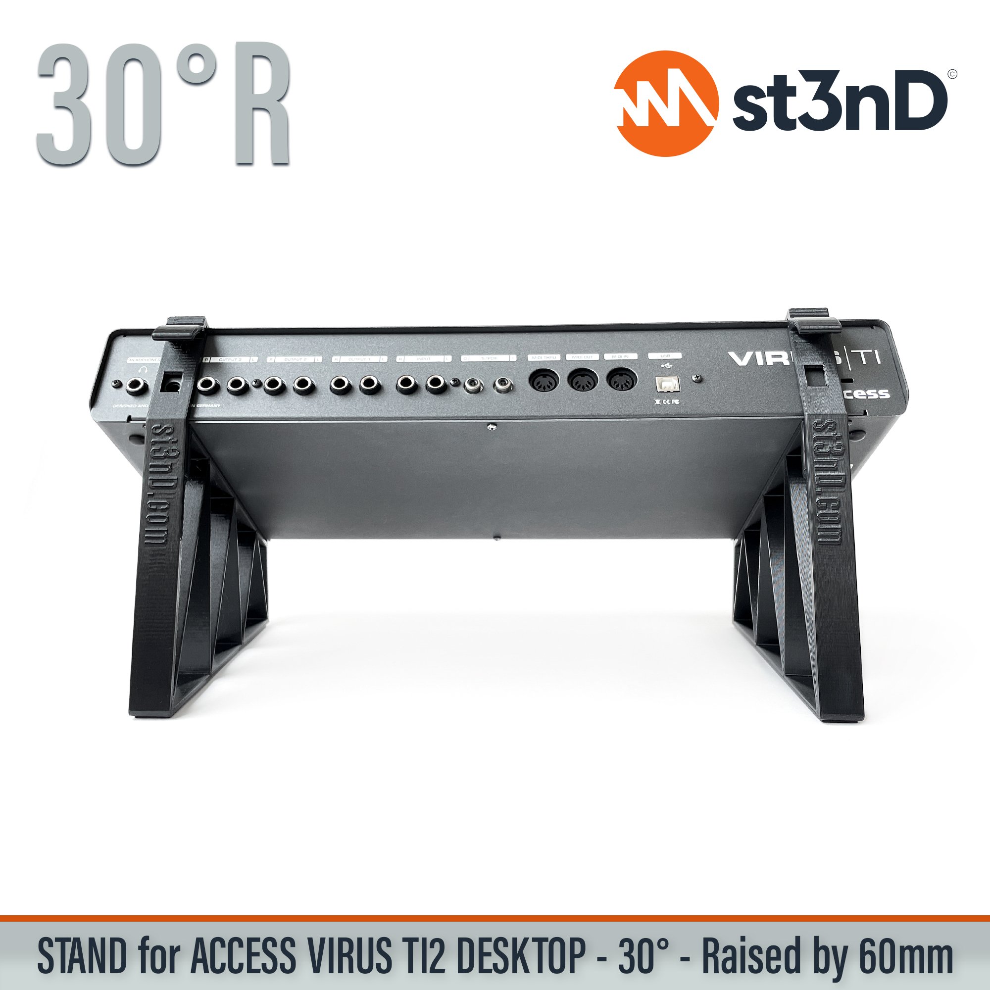 access access virus ACCESS Virus Ti2 portable st3nD stable stand strong studio gear sturdy synth accessory tilted virus ti2