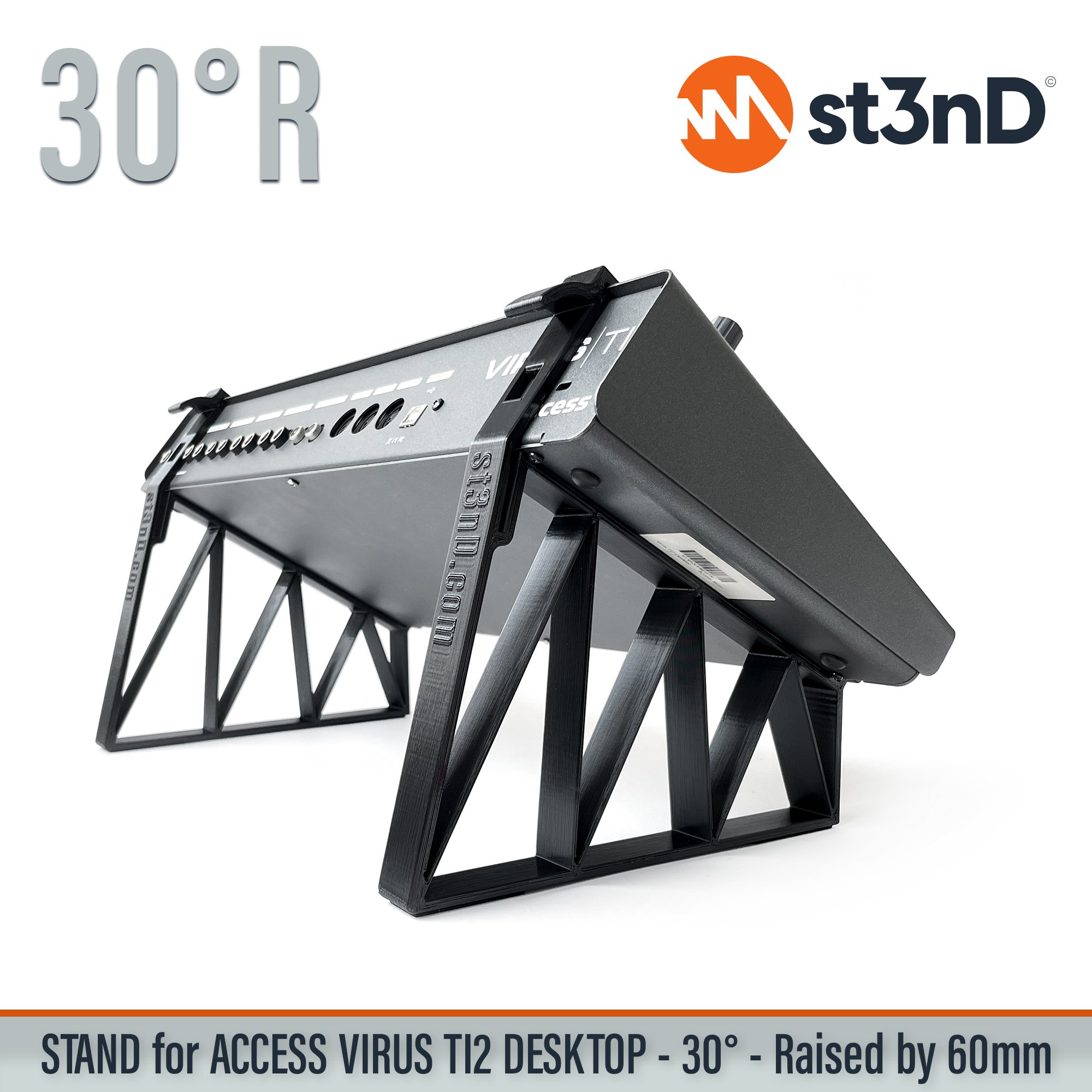 access access virus ACCESS Virus Ti2 portable st3nD stable stand strong studio gear sturdy synth accessory tilted virus ti2