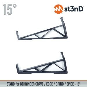 Close-up of the legs of the st3nD 3D printed stand for Behringer Crave / Edge / Grind / Spice, 15 degree