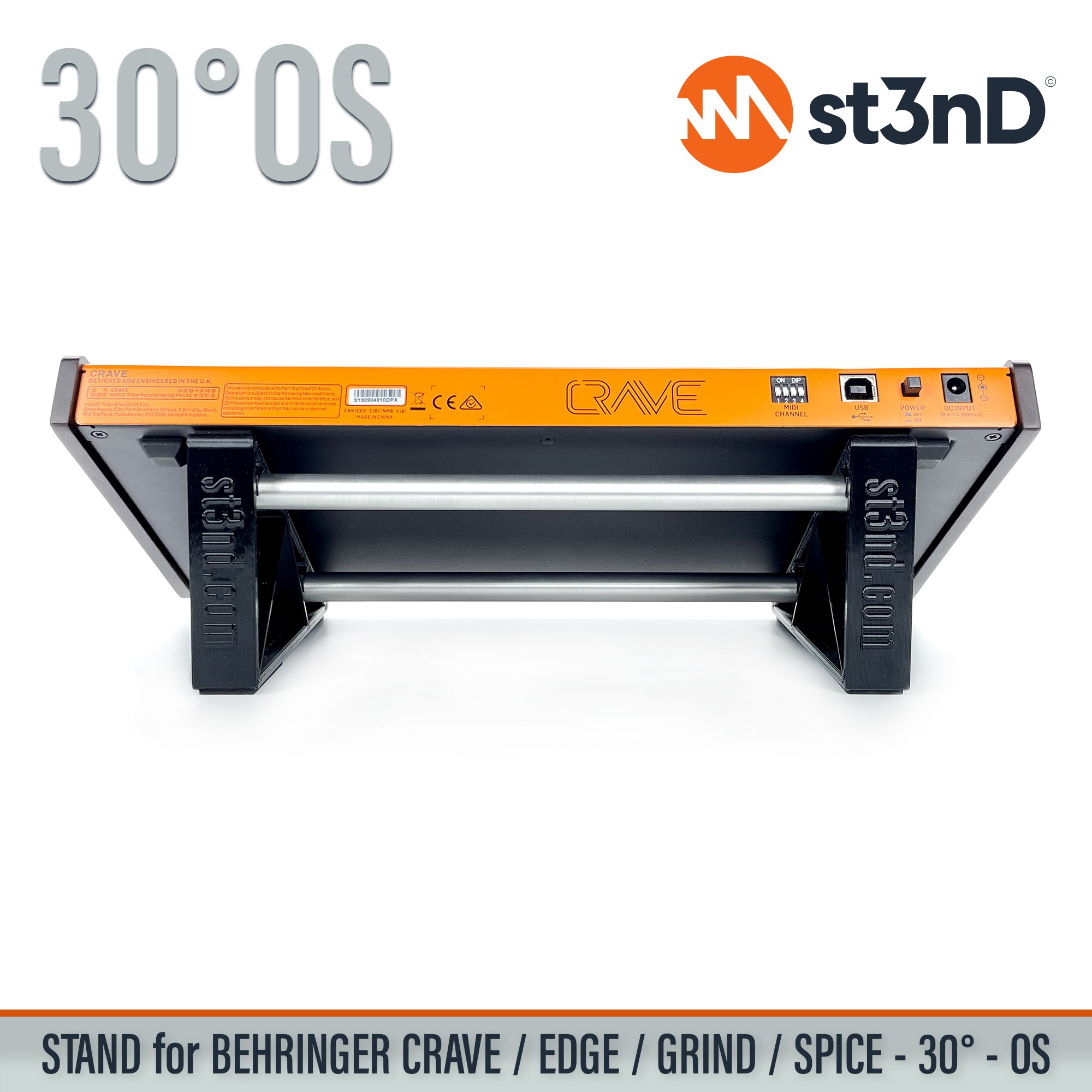 behringer behringer crave BEHRINGER EDGE BEHRINGER GRIND BEHRINGER SPICE crave home studio midi device portable st3nD stable stand strong studio hardware sturdy tilted