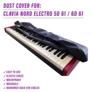 st3nD dust cover for Clavia Nord Electro 5D 61 / 6D 61, alternate product photo (synth)