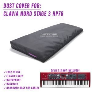 st3nD dust cover for Clavia Nord Stage 3 HP76 (synth)