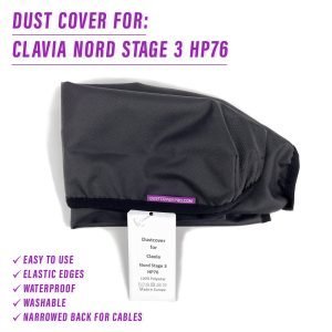 st3nD dust cover for Clavia Nord Stage 3 HP76, alternate product photo (synth)