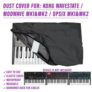 st3nD dust cover for Korg Wavestate / Modwave / Opsix (Mk1 & Mk2) (synth)
