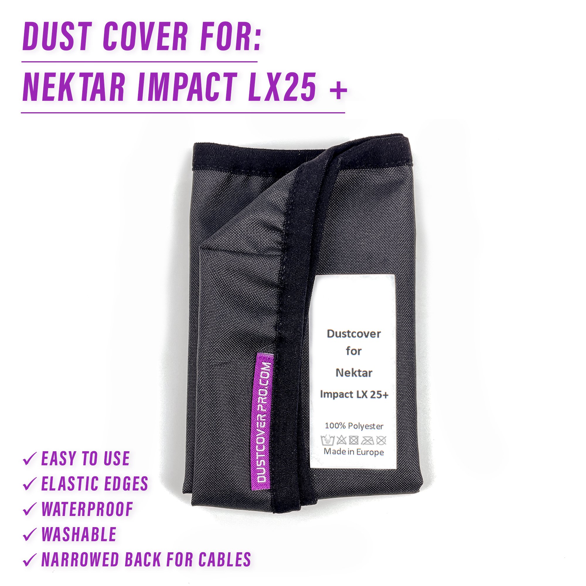 dust cover dustcover dustcoverpro elastic Impact LX25 Plus NEKTAR Impact NEKTAR Impact LX25 synth synth protection water resistant waterproof
