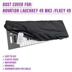 st3nD dust cover for Novation Launchkey 49 Mk3 / FLkey 49, alternate product photo (synth)