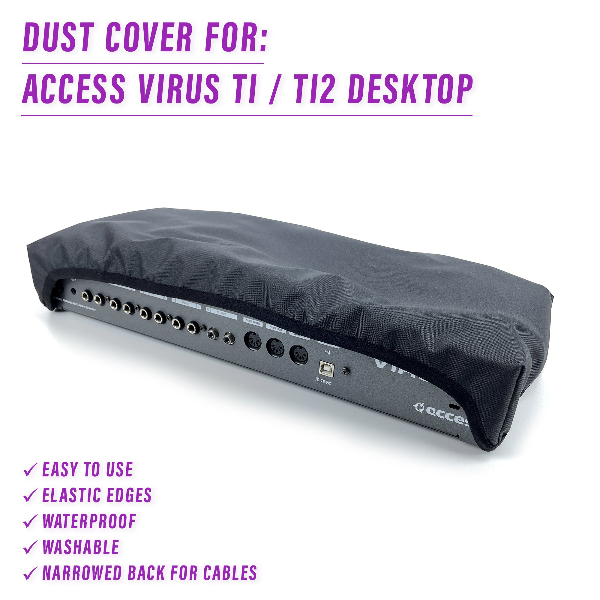 access virus ti2 desktop, virus ti, dcp, dust cover, DustCoverPro