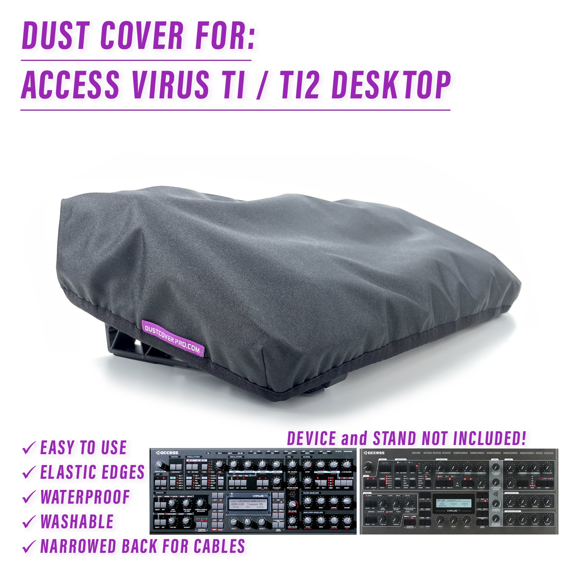 access virus ti2 desktop, virus ti, dcp, dust cover, DustCoverPro