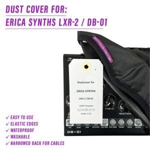 st3nD dust cover for Erica Synths LXR-02 / DB-01, alternate product photo (waterproof)