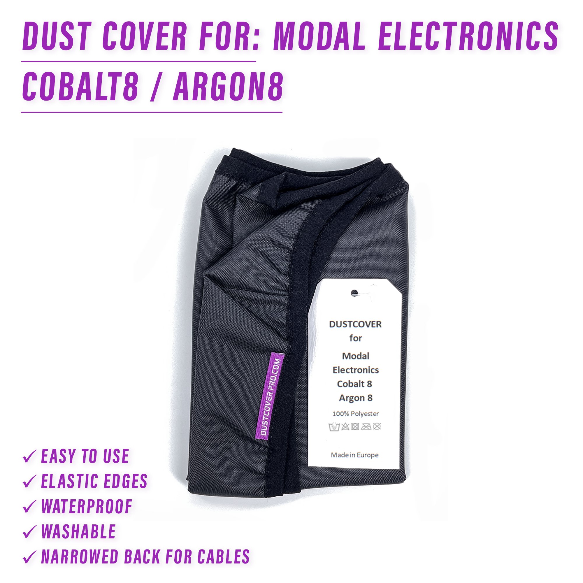 Cobalt 8 Argon 8 dust cover dustcover dustcoverpro elastic MODAL Argon8 MODAL Cobalt8 MODAL Electronics synth synth protection water resistant waterproof