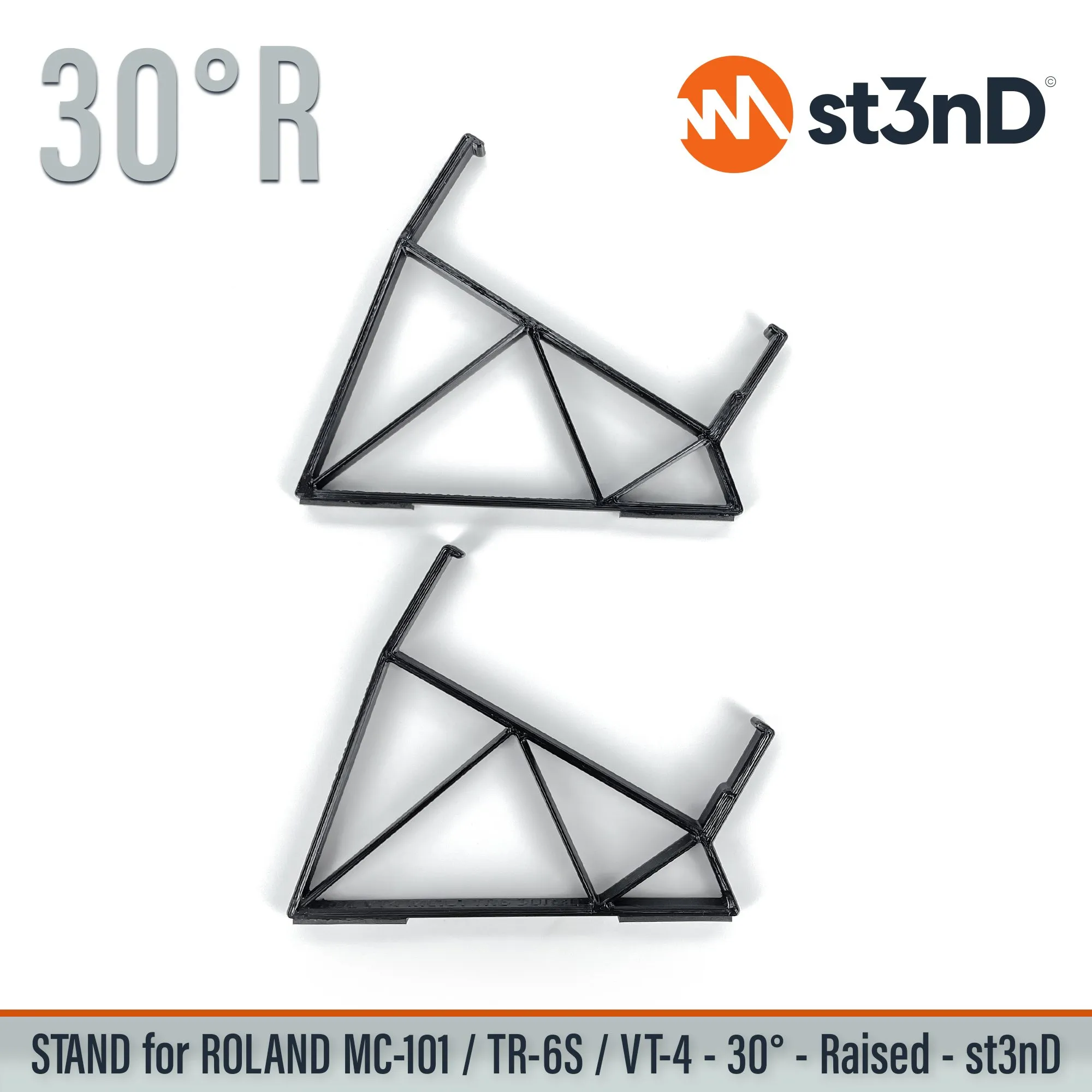 aira drum machine drummachine stand groovebox mc 101 tr6s vt4 portable roland roland mc101 tr6s st3nD stand strong sturdy tilted mc-101 tr-6s vt-4 roland vt-4 vt-4 voice transformer