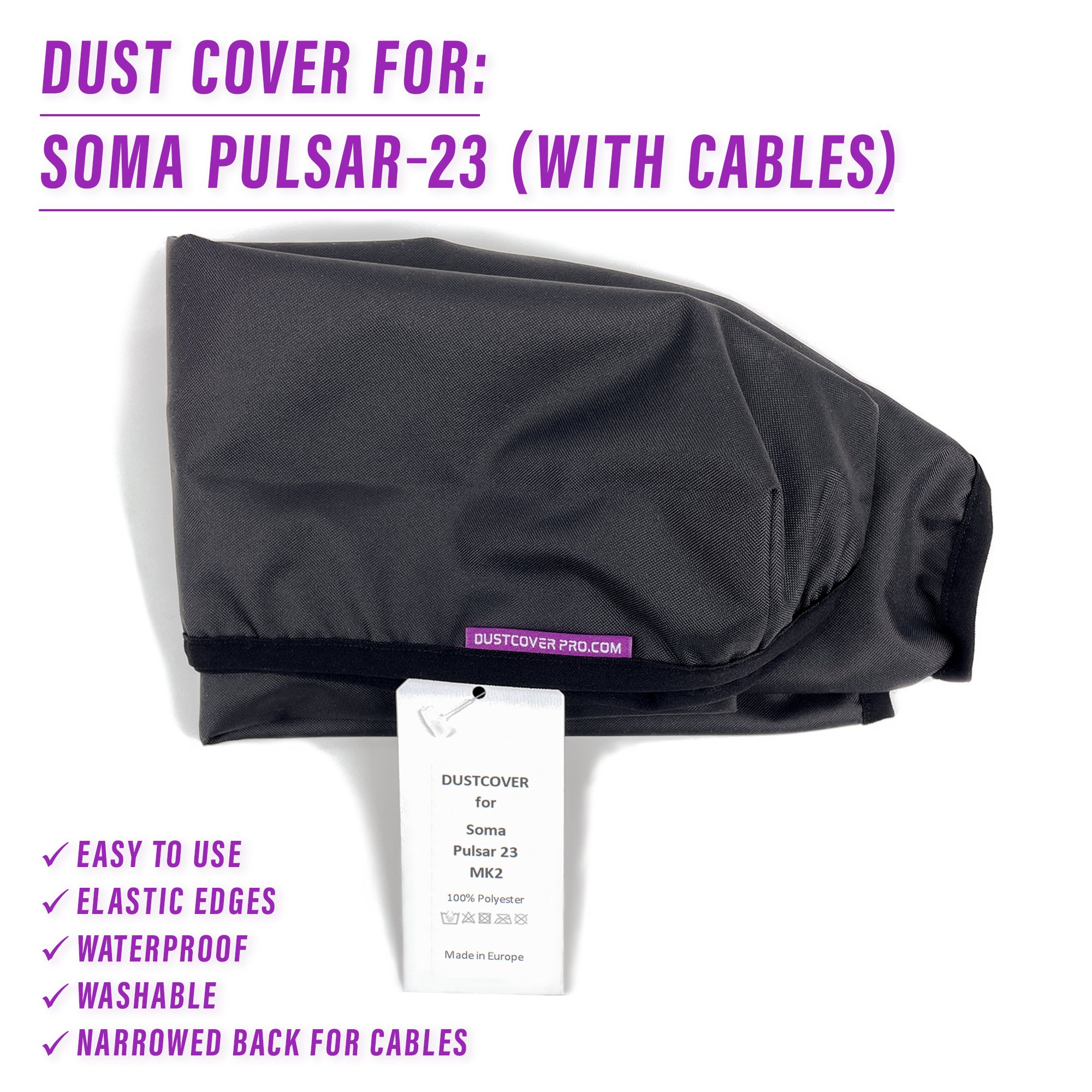 dust cover dustcover dustcoverpro elastic Pulsar 23 organismic SOMA Laboratory Soma Labs Pulsar 23 SOMA Pulsar-23 synth protection water resistant waterproof