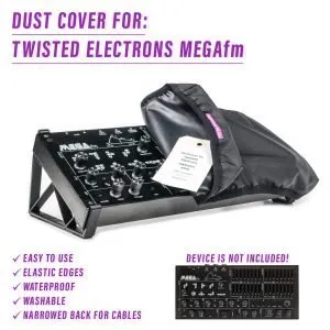 st3nD dust cover for Twisted Electrons MEGAfm (synth)