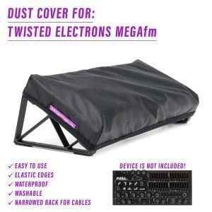 st3nD dust cover for Twisted Electrons MEGAfm, alternate product photo (synth)