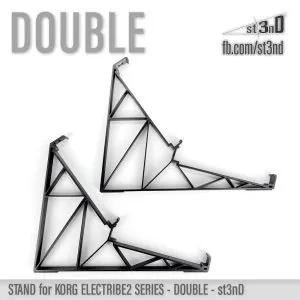 st3nD double 3D printed stand for KORG Electribe 2 Series, alternate product photo (synth)
