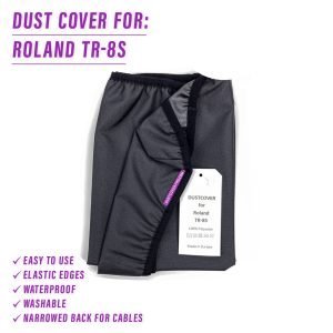 st3nD dust cover for Roland TR-8S, alternate product photo (waterproof)