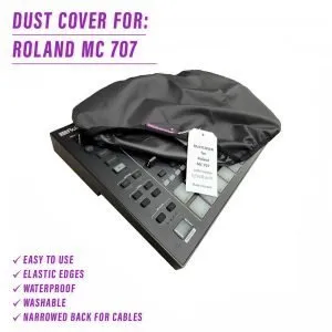 st3nD dust cover for Roland MC-707 (waterproof)