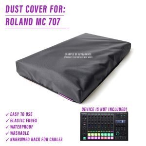 st3nD dust cover for Roland MC-707, alternate product photo (waterproof)