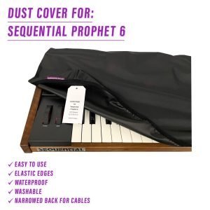 st3nD dust cover for Sequential Prophet-6 (synth)