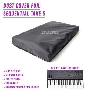 st3nD dust cover for Sequential Take 5 (synth)