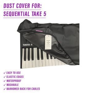 st3nD dust cover for Sequential Take 5, alternate product photo (synth)