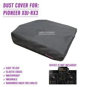 st3nD dust cover for Pioneer Xdj-rx3 (synth)