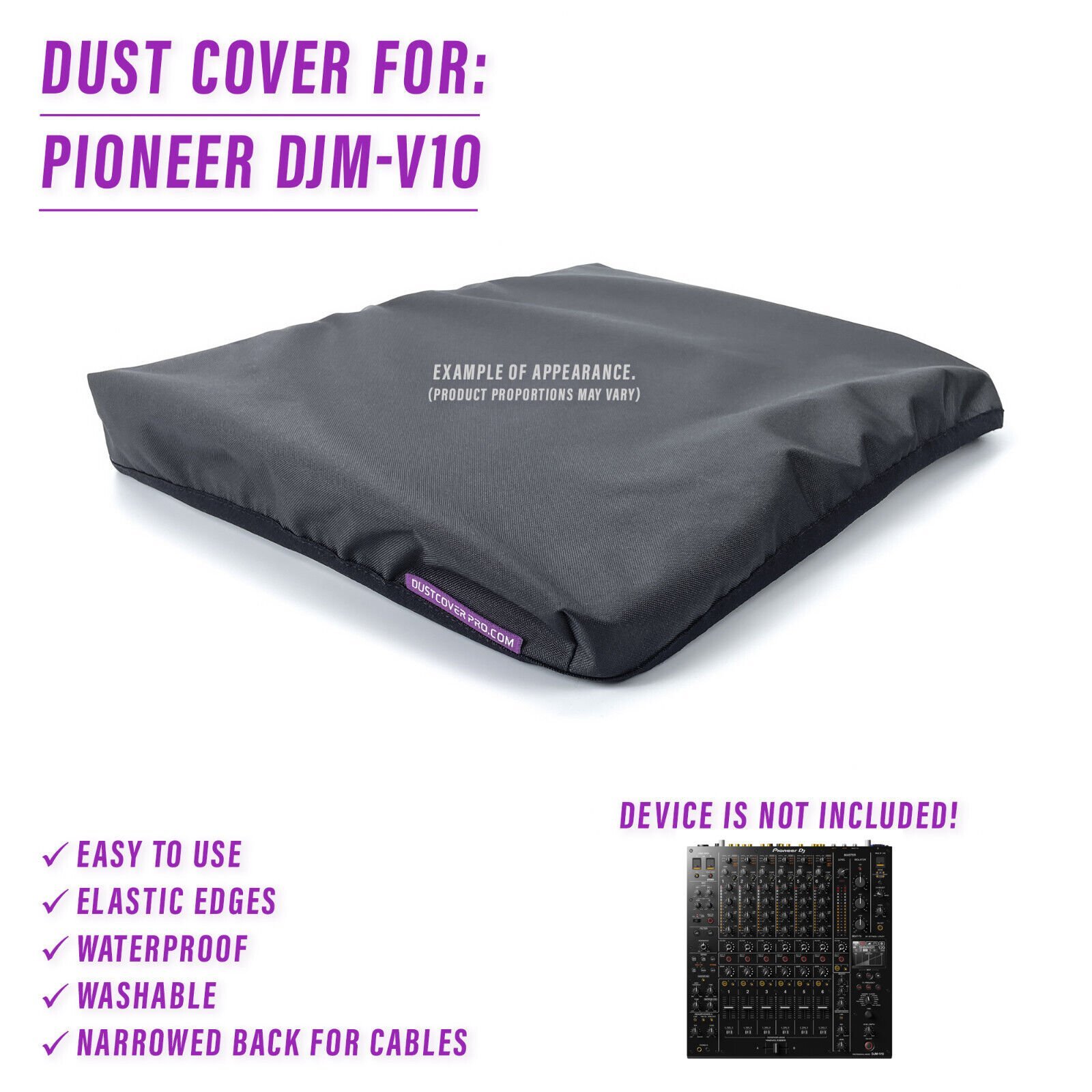 DUST COVER for Pioneer DJM-V10